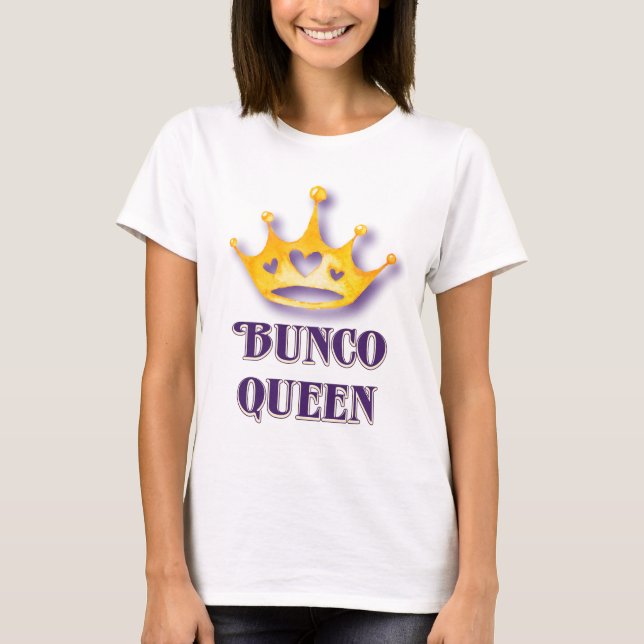 Camiseta Bunco Player Queen (Frente)