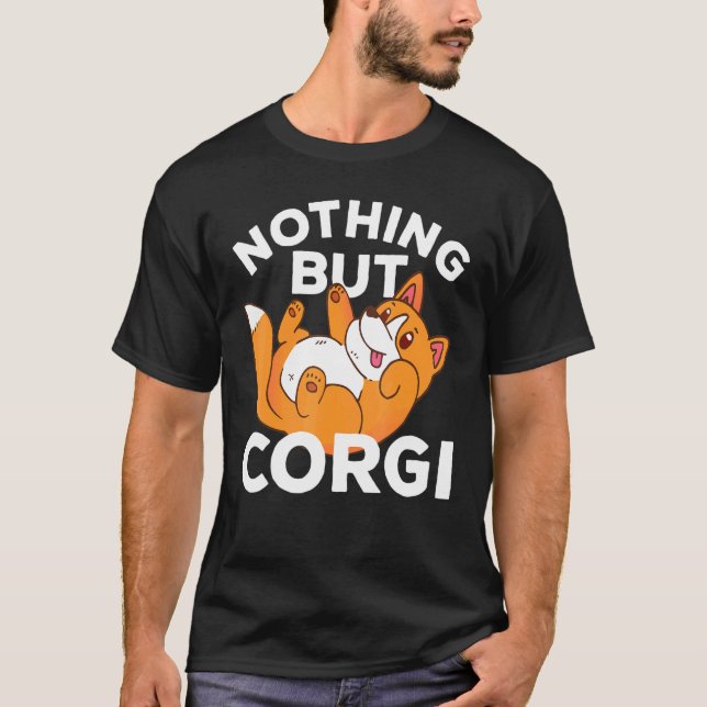 Camiseta Bunda de Corgi - Bunda de Corgi (Frente)