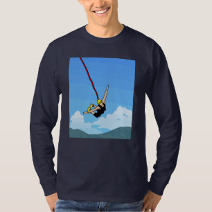 Camiseta Bungeing Salta Para A Liberdade