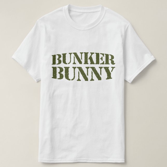 CAMISETA BUNKER BUNNY (Frente do Design)