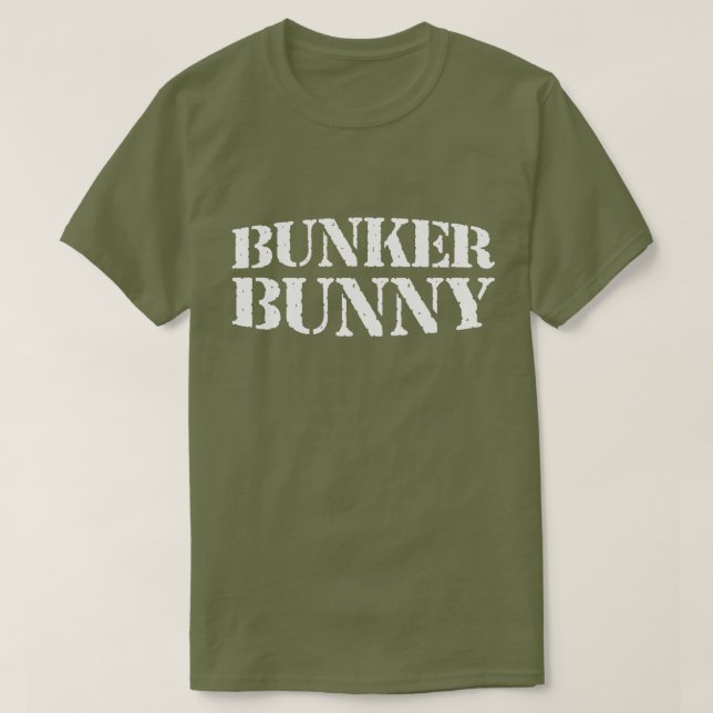 CAMISETA BUNKER BUNNY (Frente do Design)