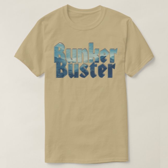 Camiseta Bunker Buster (Frente do Design)