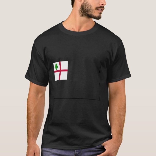 Camiseta Bunker Hill Flag Charleston Massachusetts (Frente)