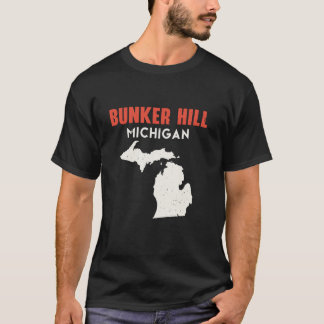 Camiseta Bunker Hill Michigan State America Viagem Mich