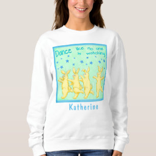 Camiseta Bunnies Dançam Como se ninguém estivesse assistind