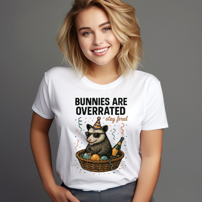 Camiseta Bunnies São Sobreclassificados Permanentemente Fer (Criador carregado)
