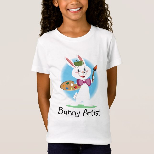 Camiseta Bunny Art Artist (Frente)