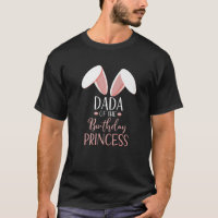 Bunny Dada Da Princesa De Aniversário Que Correspo