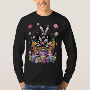 Camiseta Bunny Dalmatian Felz pascoa Day Lover Egg Hun