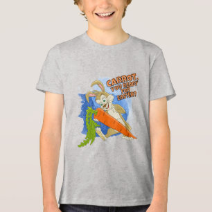Camiseta Bunny Dancing with Carrot - Pronto para a Páscoa