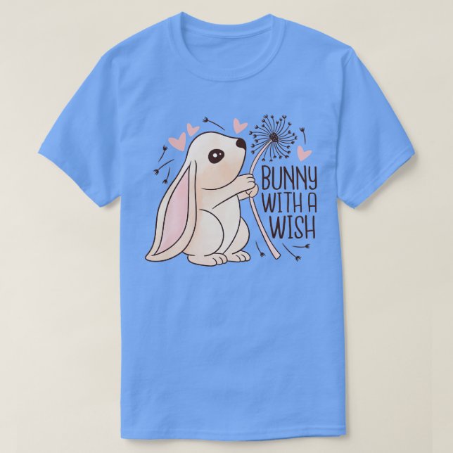 Camiseta Bunny Fazer A Wish (Frente do Design)