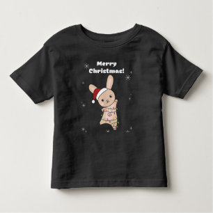 Camiseta Bunny Felry Natal Animais De Inverno Coelhos Hoje