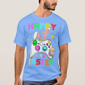 Camiseta Bunny Gaming Controller Vídeo Game Lover Gamer Eas