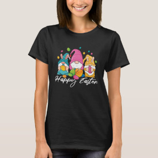 Camiseta Bunny Gnomes Easter Candy Happy Easter Sunday Egg 