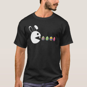 Camiseta Bunny Happy Easter Egg Hunting Video-Game Gamer