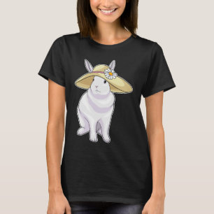 Camiseta Bunny Hat Flower