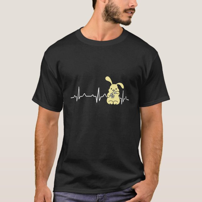 Camiseta Bunny Hearbeat Rabbit (Frente)