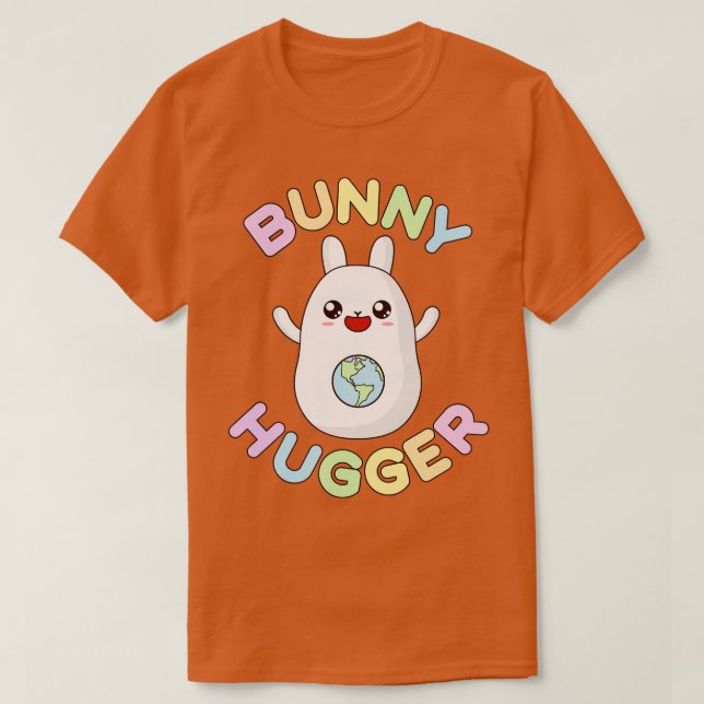 Camiseta Bunny Hugger Greta Thunberg Alias Tributo 1 (Frente do Design)