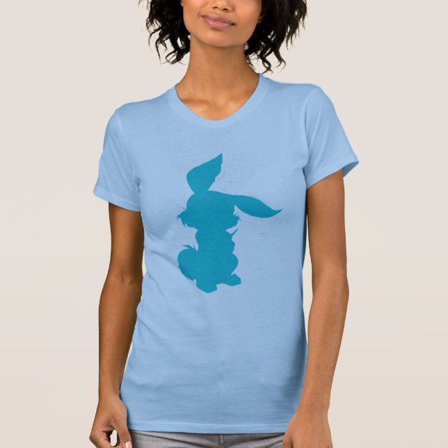 Camiseta Bunny in Teal (Frente)