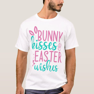 Camiseta Bunny Kisses e Páscoas