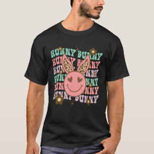 Camiseta Bunny Leopard Hunny Smiley Rabbit Olhos Feliz Lest