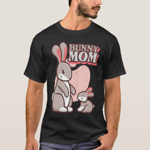 Camiseta Bunny Mãe Mães Sem Condições Amor Mamma Cute Bu