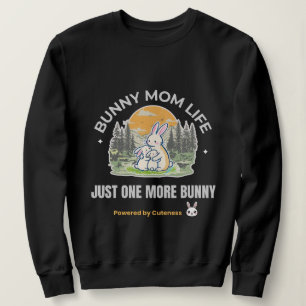 Camiseta Bunny Mom Life, Apenas Mais Uma Camiseta 