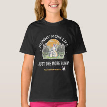 Camiseta Bunny Mom Life, Apenas Mais Uma Camiseta 