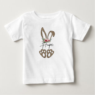 Camiseta Bunny Orelhas de Leão Impressão Gráfica Hope