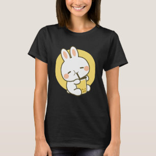 Camiseta Bunny Rabbit Boba Tea Anime Kawaii
