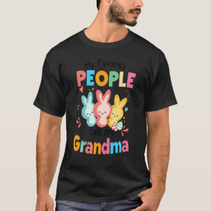 Camiseta Bunny Rabbit Minhas Pessoas Favoritas Me Chamam De