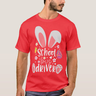 Camiseta Bunny School bus driver Easter Day Outfit School b