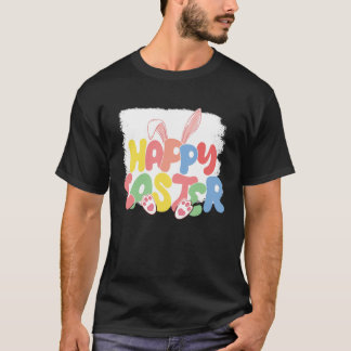 Camiseta Bunny Spring Hunt Eggs Rabbit Happy Easter Day  2