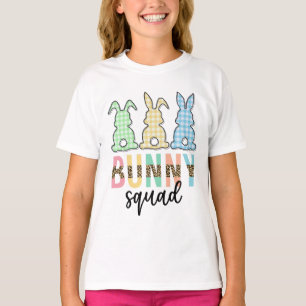 Camiseta Bunny Squad   Coelhinho De Caça De Ovo De Páscoa