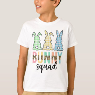Camiseta Bunny Squad   Coelhinho De Caça De Ovo De Páscoa