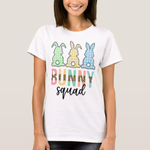 Camiseta Bunny Squad   Coelhinho De Caça De Ovo De Páscoa