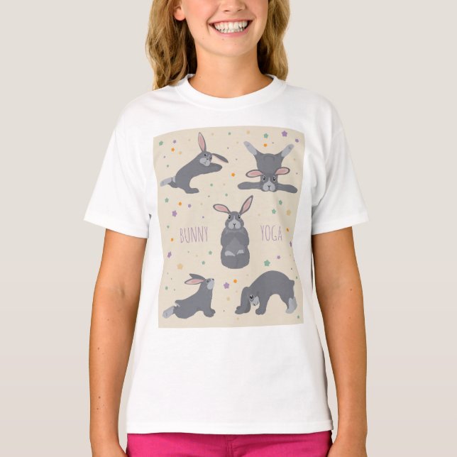 Camiseta Bunny Yoga (Frente)