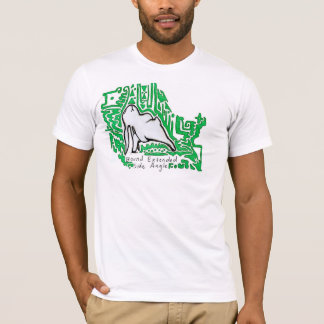 Camiseta Bunnyoga - Ângulo lateral estendido