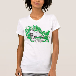 Camiseta Bunnyoga - Ângulo lateral estendido