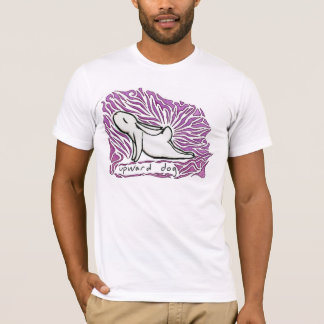 Camiseta Bunnyoga - Cão para Cima