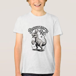 Camiseta Bunnysaurus Easter Kids Shirt Dino Bunny Youth tee