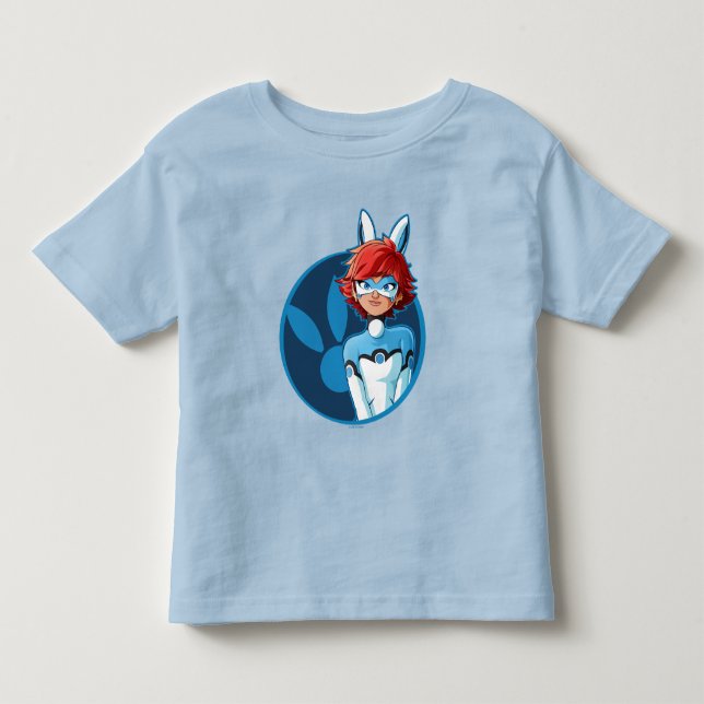 Camiseta Bunnyx Crachá Azul (Frente)