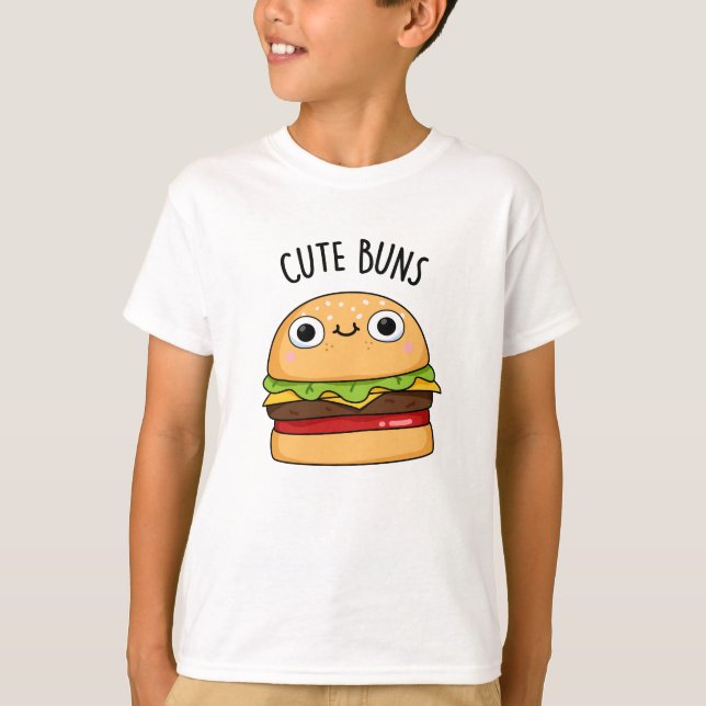 Camiseta Buns Engraçados Burger Pun (Frente)