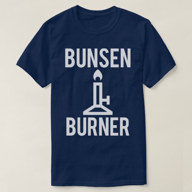 Camiseta bunsen burner (Frente do Design)