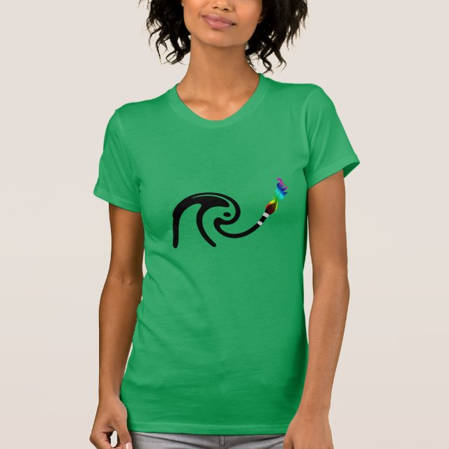 Camiseta Bunt gepinselt (Frente)