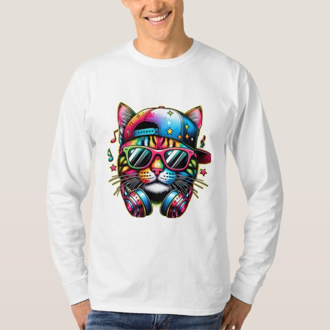 Camiseta Bunte Feierkatze (Frente)
