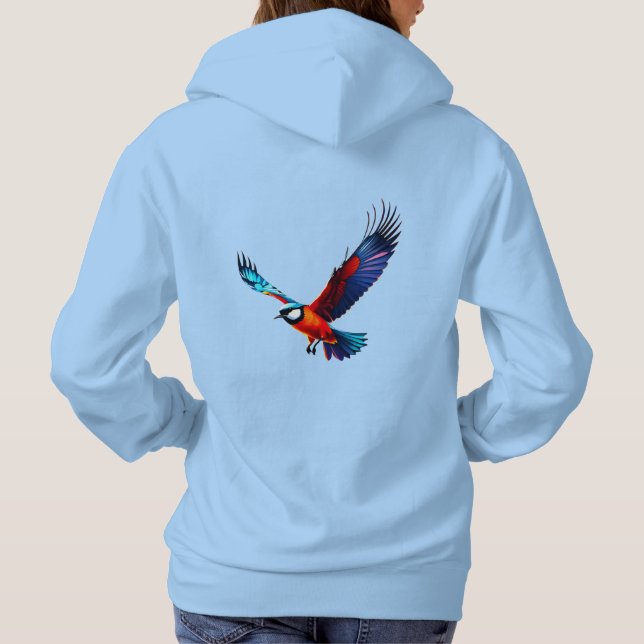 Camiseta Bunte Möwe im Flug (Verso)