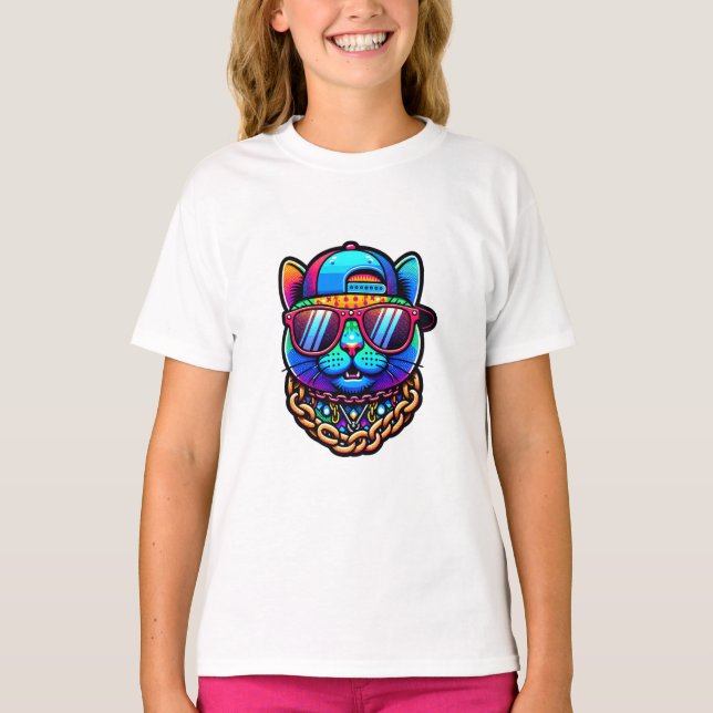 Camiseta Bunte Partykatze (Frente)