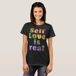 Camiseta Buntes & Inspirierendes Selbstliebe-Design
