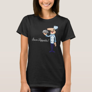 Camiseta Buon Appetito Divertido Chef